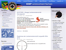 Tablet Screenshot of lv-sachsen.bdmp.de