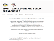 Tablet Screenshot of lvbb.bdmp.de